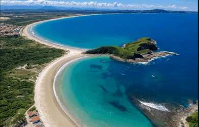 Imagem: A casa possui 1 Dormitório, Acomodam 5 pessoas, 1 Vaga na garagem