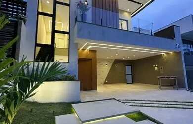 Imagem: A casa em condomínio possui 4 Dormitórios, 5 Banheiros, 4