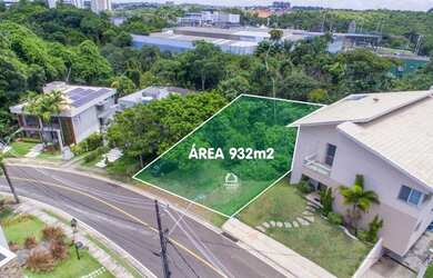 Imagem: O terreno está localizado em Alphaville I, Salvador à venda