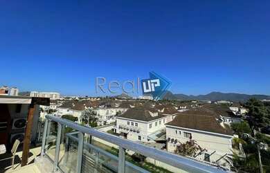 Imagem: O apartamento na cobertura possui 4 Dormitórios, 4 Banheiros