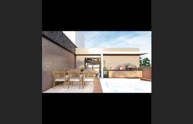 Imagem: O apartamento na cobertura possui 3 Dormitórios, 3 Banheiros