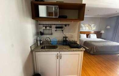 Imagem 9: Flat com 1 dormitório para alugar, 32 m² por R$ 5.900,00/mês - Barra...