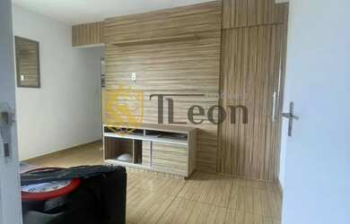 Imagem: O apartamento possui 1 Dormitório, 1 Banheiro, 1 Vaga na garagem