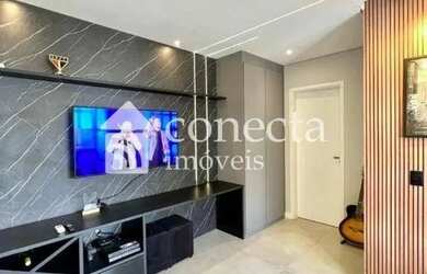 Imagem: O apartamento possui 2 Dormitórios, 1 Banheiro, 1 Vaga na garagem