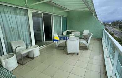 Imagem: O apartamento na cobertura possui 5 Dormitórios, 5 Banheiros