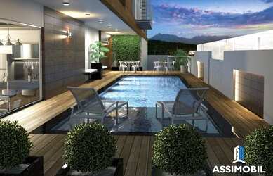 Imagem: O apartamento possui 2 Dormitórios, 2 Banheiros, 1 Vaga na