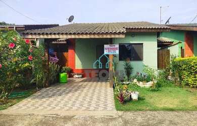 Imagem: A casa em condomínio possui 2 Dormitórios, 2 Banheiros, 1