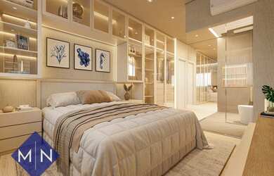 Imagem: O apartamento possui 2 Dormitórios, 2 Banheiros, 2 Vagas na