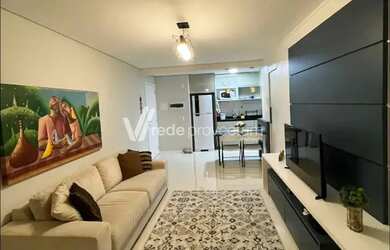 Imagem: O apartamento possui 1 Dormitório, 2 Banheiros, 1 Vaga na garagem