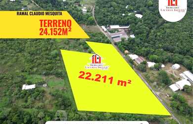 Imagem: O terreno possui 1.450m² de Área e está localizado em Flores