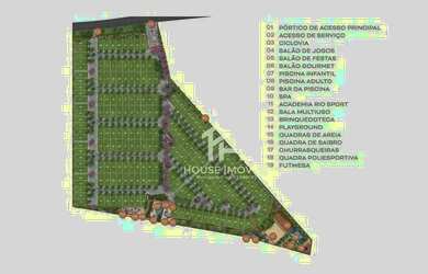 Imagem: O terreno possui 180m² de Área e está localizado em Vargem