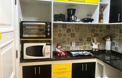 Imagem: O studio possui 1 Dormitório, 1 Banheiro, 1 Vaga na garagem