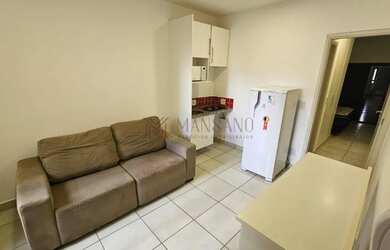 Imagem: O apartamento para alugar possui 1 Dormitório, 1 Banheiro