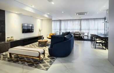 Imagem: O apartamento à venda possui 3 Dormitórios, 4 Banheiros, 3