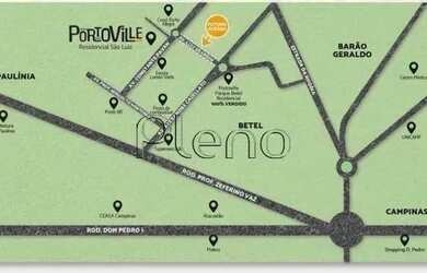 Imagem 5: Terreno à venda em Paulínia, Betel, com 330 m², Residencial Porto Ville...