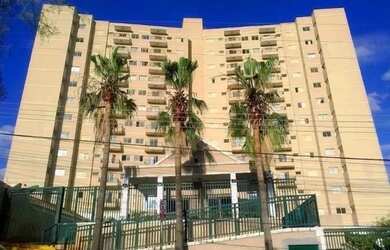 Imagem: O apartamento possui 1 Dormitório, 1 Banheiro, 1 Vaga na garagem