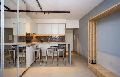 Imagem: O apartamento possui 1 Dormitório, 1 Banheiro, 31m² de Área