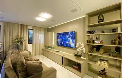 Imagem: O apartamento possui 3 Dormitórios, 4 Banheiros, 2 Vagas na