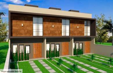 Imagem: A casa possui 2 Dormitórios, 2 Banheiros, 1 Vaga na garagem