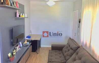 Imagem: O apartamento possui 2 Dormitórios, 1 Banheiro, 1 Vaga na garagem