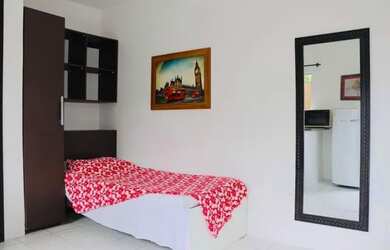 Imagem: A kitnet possui 1 Dormitório, 1 Banheiro, 20m² de Área, Imóvel