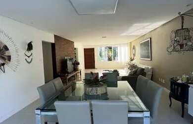 Imagem: A casa em condomínio possui 5 Dormitórios, 5 Banheiros, 4