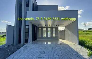 Imagem: A casa em condomínio possui 3 Dormitórios, 2 Banheiros, 4