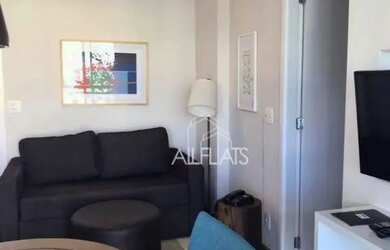 Imagem: O studio possui 1 Dormitório, 1 Banheiro, 1 Vaga na garagem