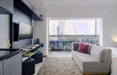 Imagem: Apartamento com 1 dormitório para alugar, 33 m² por R$ 6.500,00/mês