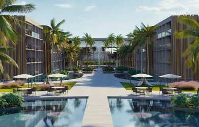 Imagem: O studio possui 1 Dormitório, 1 Banheiro e 32m² de Área e