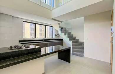 Imagem: O apartamento na cobertura e possui 2 Dormitórios, Suítes