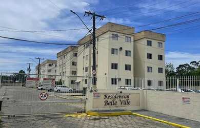 Imagem: O apartamento possui 2 Dormitórios, 1 Banheiro, 1 Vaga na garagem