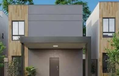 Imagem: A casa em condomínio possui 3 Dormitórios, 4 Banheiros, 2