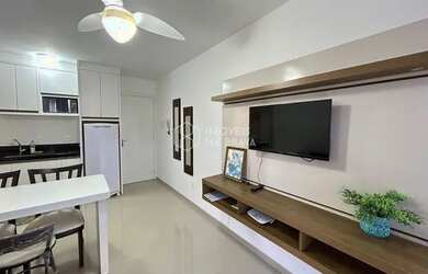 Imagem: O apartamento possui 1 Dormitório, 1 Banheiro, 1 Vaga na garagem