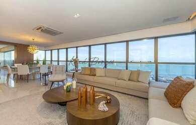 Imagem: O apartamento possui 4 Dormitórios, 5 Banheiros, 4 Vagas na