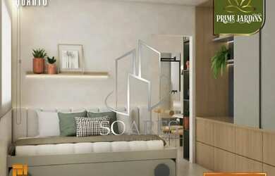 Imagem: O apartamento possui 2 Dormitórios, 2 Banheiros, 1 Vaga na