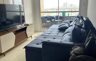 Imagem 2: ALUGO APARTAMENTO 1/4 E SALA MOBILIADO- VISTA MAR- 1 VAGA- INFRA-JÁ INCLUSO...