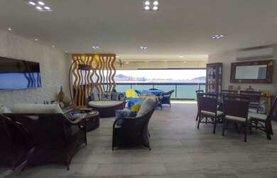 Imagem: Apartamento beira-mar com vista Astúrias Guarujá