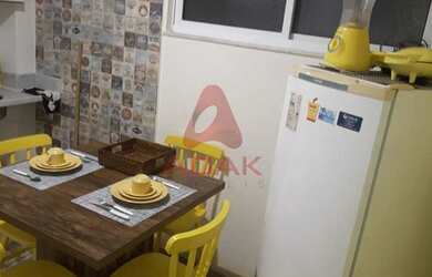 Imagem: A kitnet possui 1 Dormitório, 1 Banheiro, 42m² de Área e