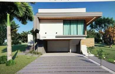 Imagem: A casa em condomínio possui 3 Dormitórios, 4 Banheiros, 4