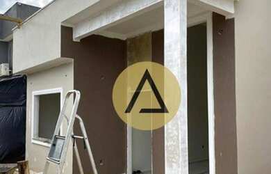 Imagem: A casa possui 3 Dormitórios, 1 Banheiro, 1 Vaga na garagem