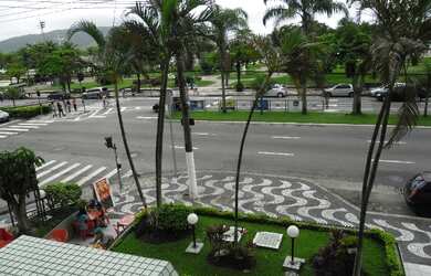 Imagem 2: Excelente apto 2 qtos, frente praia, c/ garagem, Praia Gonzaga , Santos