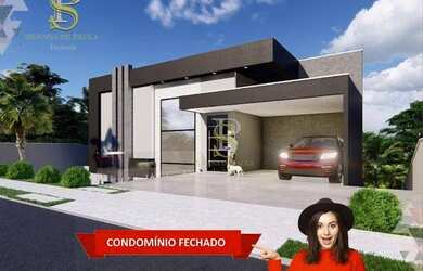 Imagem: A casa em condomínio possui 3 Dormitórios, 3 Banheiros, 2