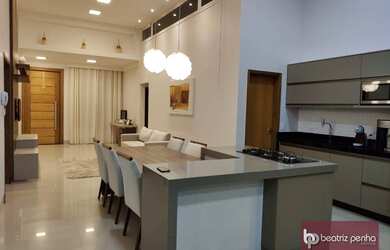 Imagem: A casa em condomínio possui 3 Dormitórios, 5 Banheiros, 5