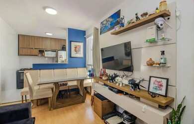 Imagem 3: Apartamento Padrão , com 2 quartos e 1 banheiros à Venda, 40 m² em...