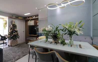 Imagem: O apartamento possui 2 Dormitórios, 1 Banheiro, 1 Vaga na garagem