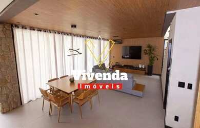 Imagem: A casa em condomínio possui 4 Dormitórios, 5 Banheiros, 5