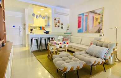 Imagem: O apartamento possui 3 Dormitórios, 2 Banheiros, 2 Vagas na