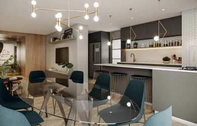 Imagem: O apartamento possui 3 Dormitórios, 1 Banheiro, 2 Vagas na