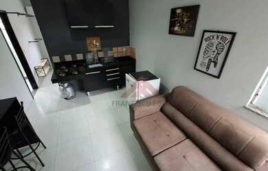 Imagem: O apartamento possui 1 Dormitório, 1 Banheiro, 21m² de Área